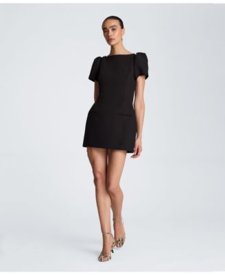 Kenneth Cole Women's Puff-Sleeve Mini Sheath Dress