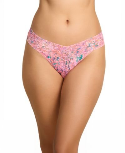 Женские трусики Hanky Panky с принтом и завышенной талией