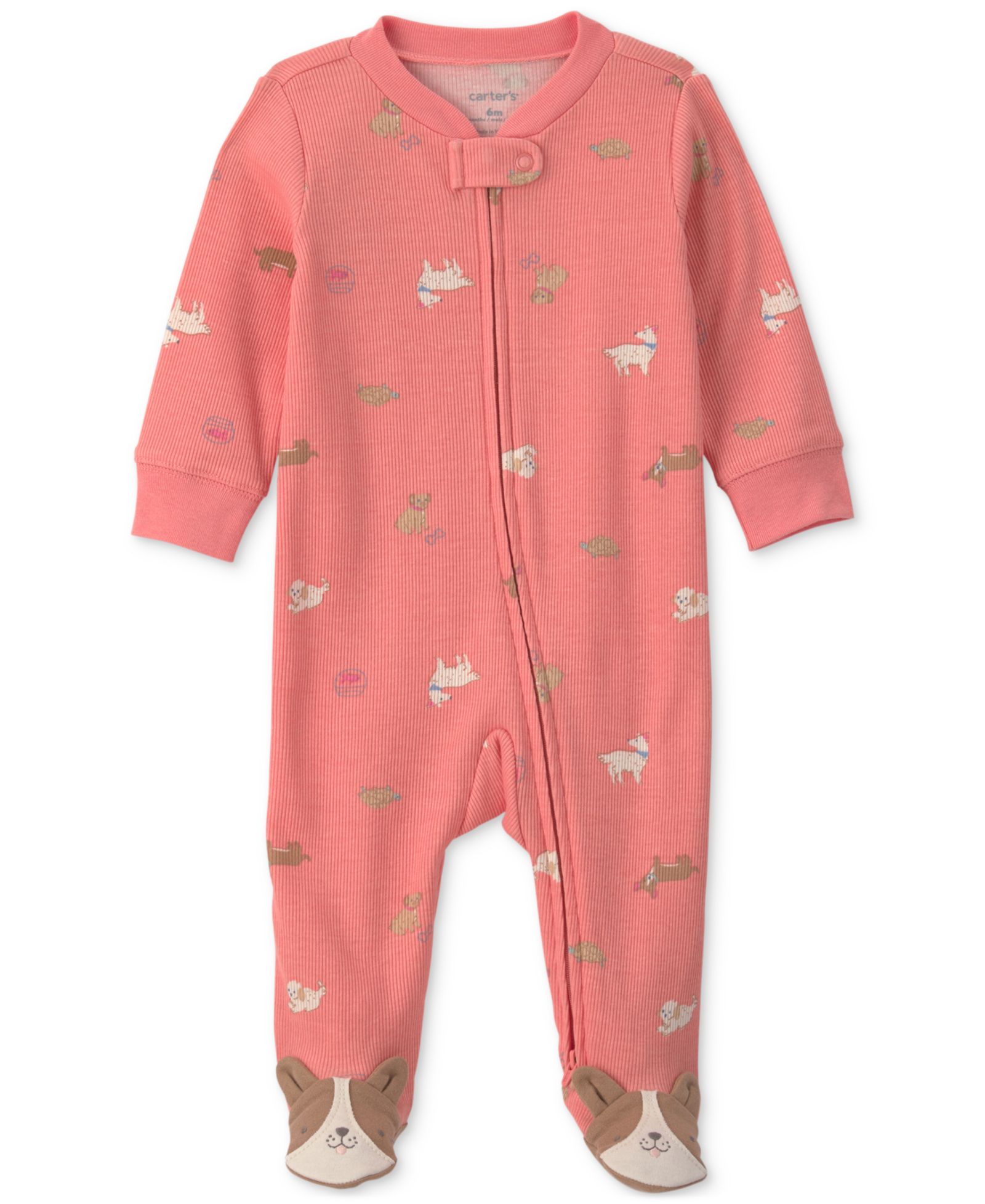Carter's Baby Girls' 2-Way Zip Sleep & Play