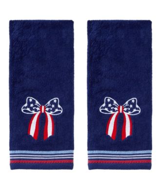 SKL Home набор из 2 полотенец для рук Americana Bow