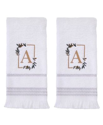 SKL Home Everyday Monogram набор из 2 полотенец для рук