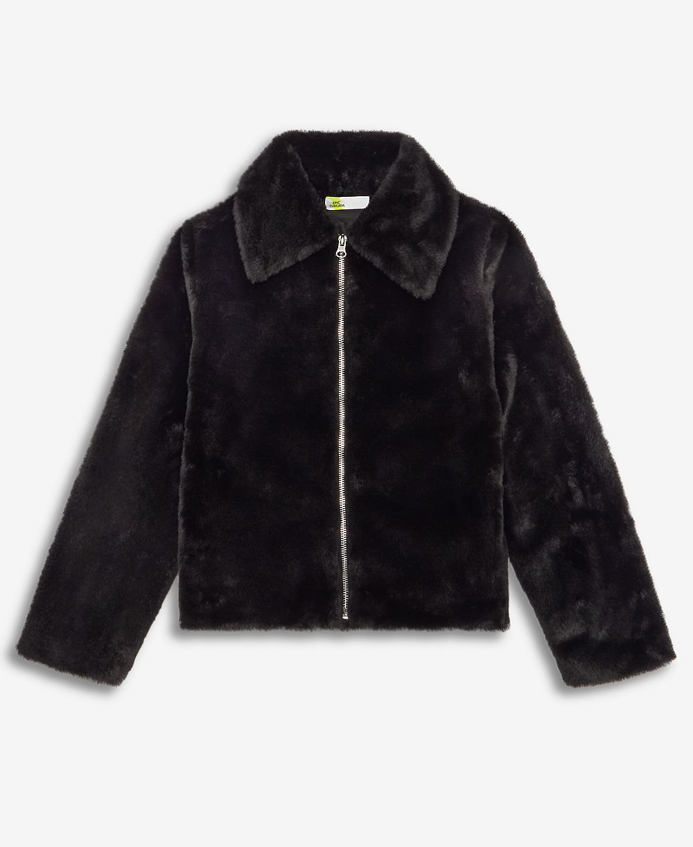 Эпик Тредс Девочка XS-XL Солид Фау-Фур Джакет