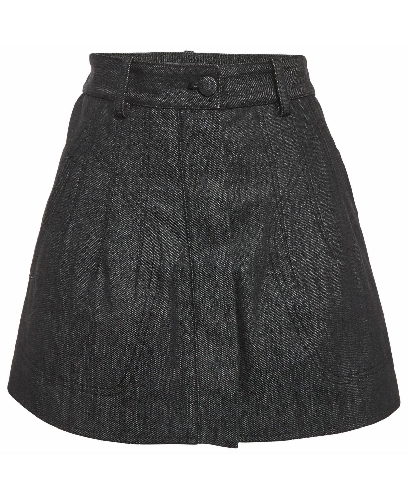 Pre-Owned Balenciaga Women's Denim Mini Skirt