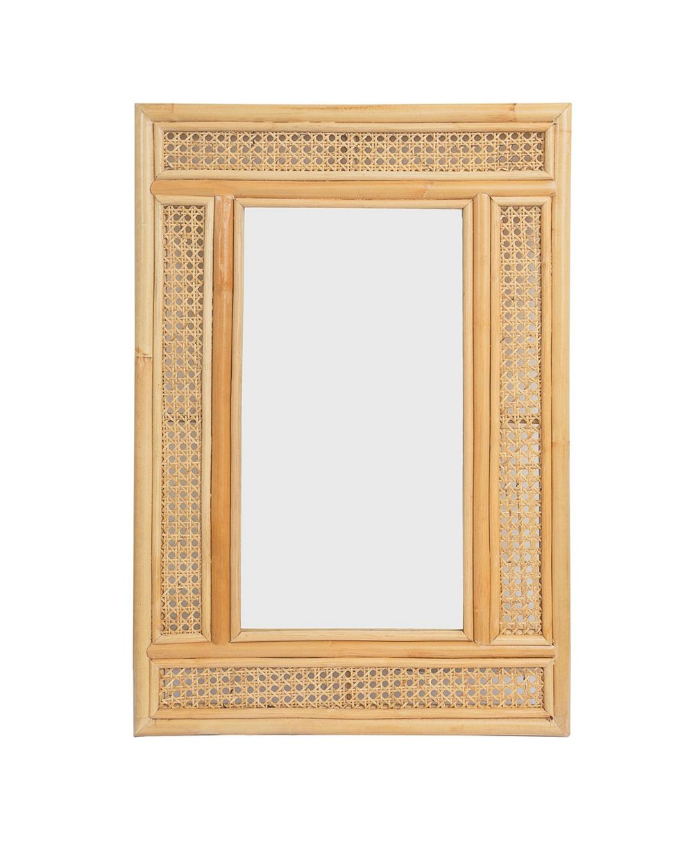 The Artisan & Company, Rattan Rectangular Wall Mirror
