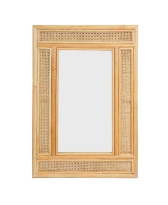 The Artisan & Company, Rattan Rectangular Wall Mirror