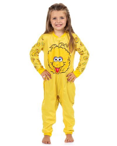 Sesame Street детский комбинезон Big Bird с коротким рукавом