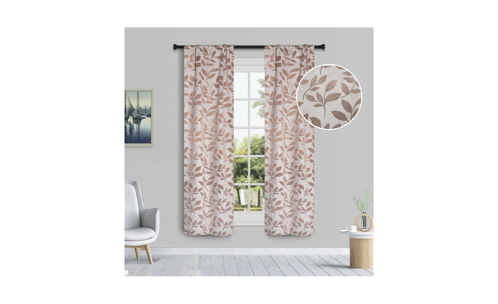 Superior машинные шторы для затемнения комнаты, набор из 2 шт., Washable Blackout Curtains