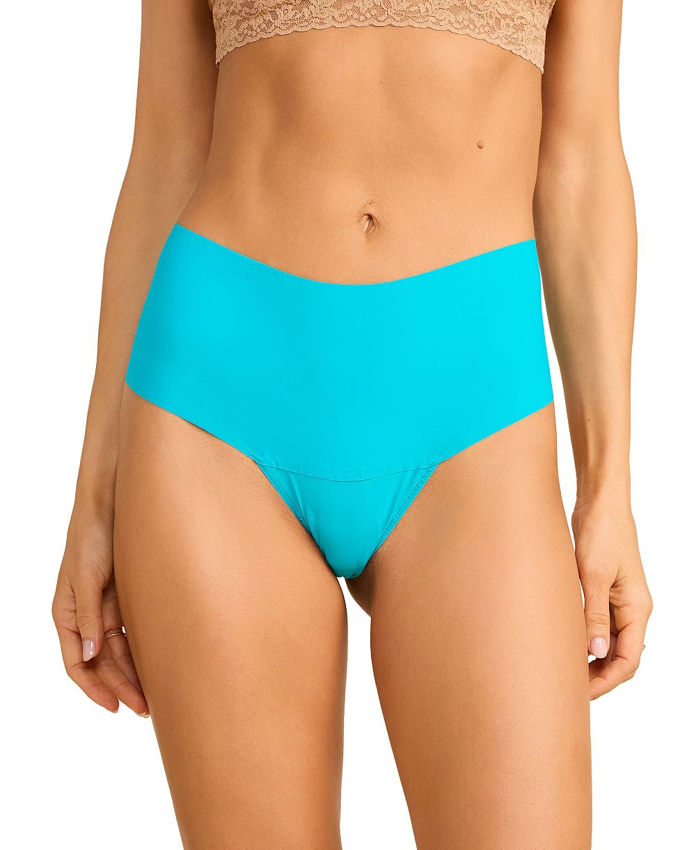 Hanky Panky Women's BreatheSoft High-Rise Thong Underwear