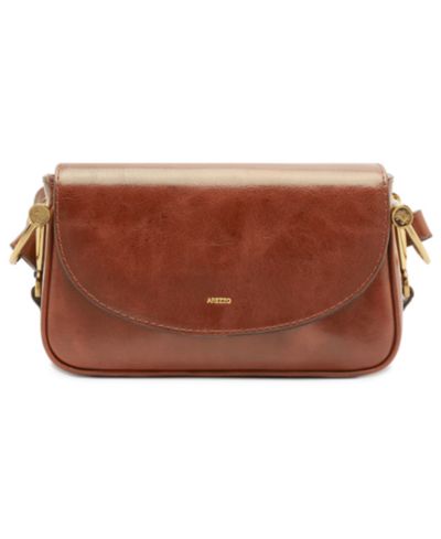Маленькая кожаная сумка через плечо Arezzo Cora Crossbody Handbag