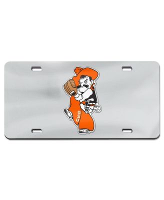 Номерной знак Wincraft Silver Oklahoma State Cowboys Baseball Pete из акрила