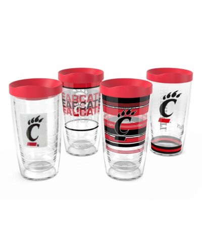 Tervis Cincinnati Bearcats 4-Pack 16oz. Classic Tumbler Set