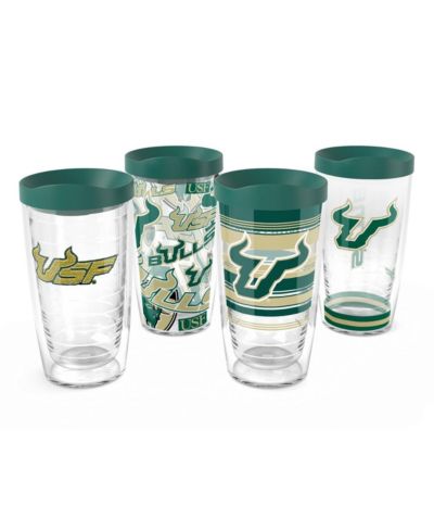 Tervis набор классических стаканов South Florida Bulls 4-Pack 16oz.