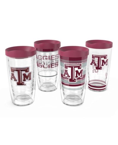Набор стаканов Tervis Texas A&M Aggies, 4 шт, 16oz.