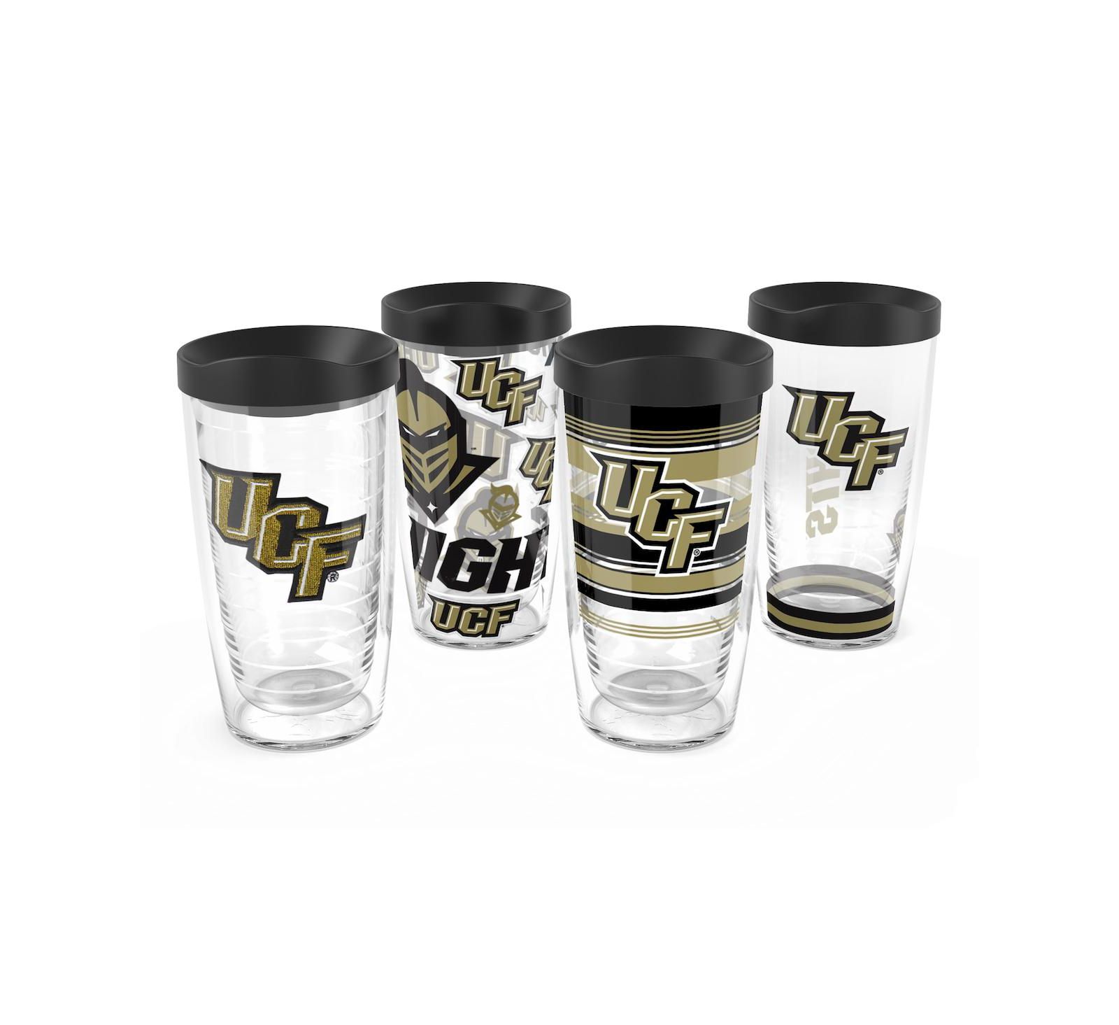 Tervis набор классических стаканов UCF Knights 4-Pack 16oz.