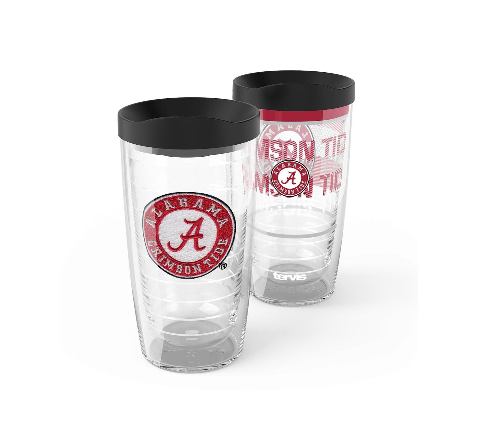 Tervis Набор стаканов Alabama Crimson Tide 2-Pack 16oz.
