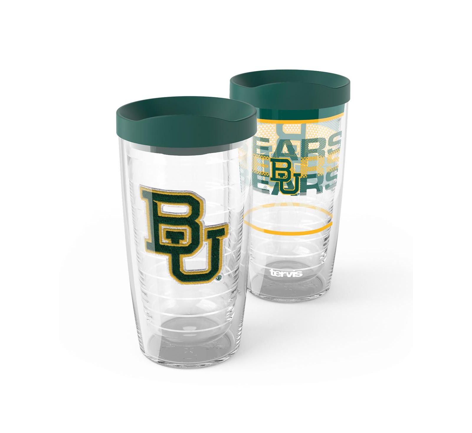 Набор стаканов Tervis Baylor Bears 2-Pack 16oz. Competitor Emblem