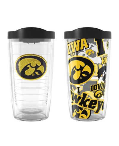 Tervis Iowa Hawkeyes 2-Pack 16oz. Competitor Emblem Tumbler Set