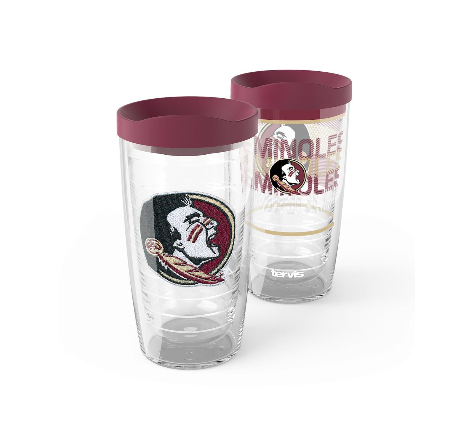 Набор стаканов Tervis Florida State Seminoles, 2 шт, 16oz.