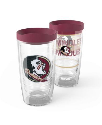 Tervis Florida State Seminoles 2-Pack 16oz. Competitor Emblem Tumbler Set