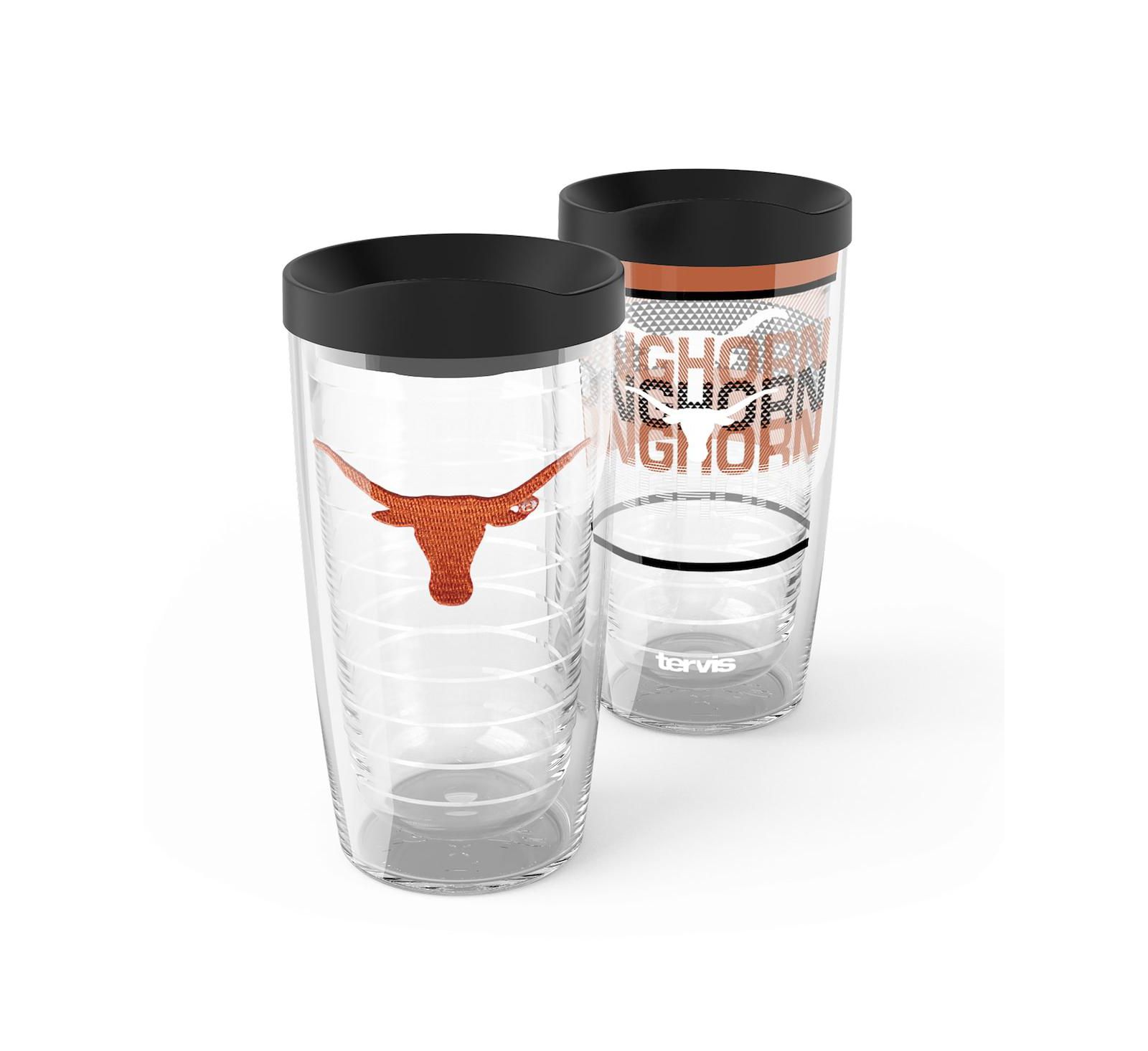 Tervis Texas Longhorns 2-Pack 16oz. Competitor Emblem Tumbler Set