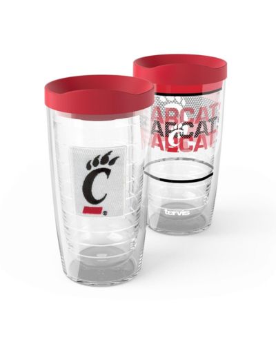 Tervis Cincinnati Bearcats 2-Pack 16oz. Competitor Emblem Tumbler Set