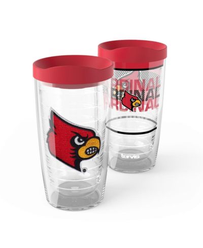 Tervis Louisville Cardinals 2-Pack 16oz. Competitor Emblem Tumbler Set