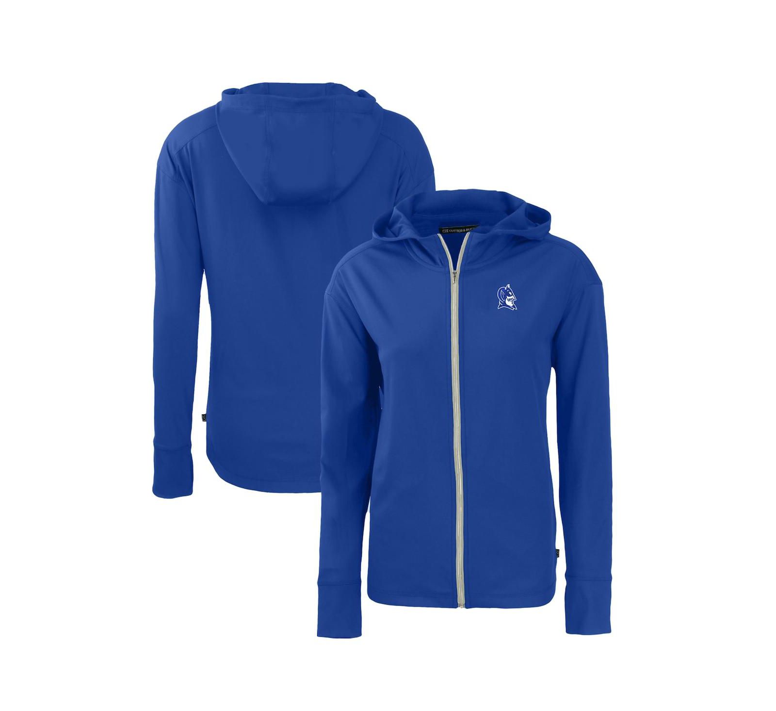 Женское худи Cutter & Buck Royal Duke Blue Devils Daybreak Eco Full-Zip