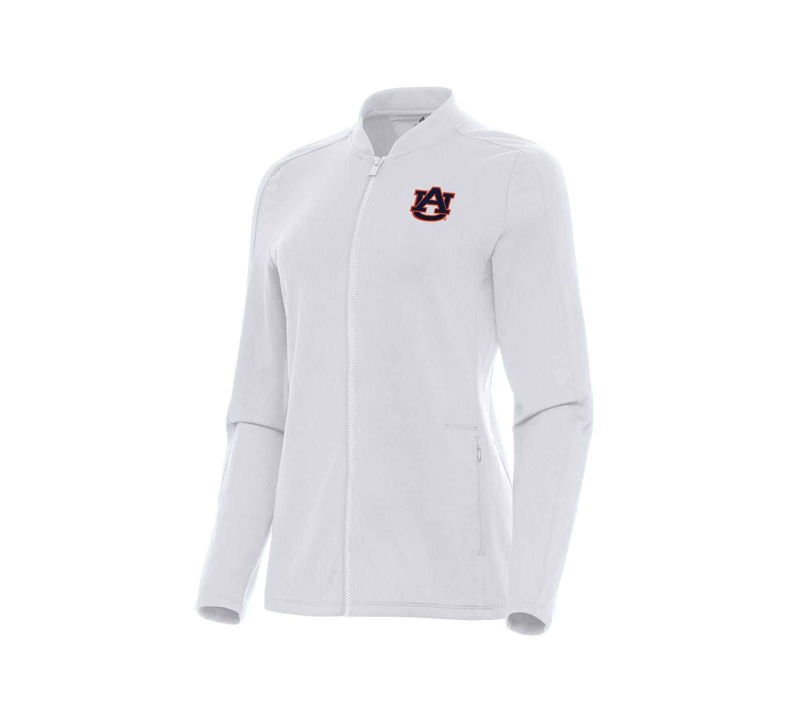 Женская куртка Antigua Auburn Tigers Continual Full-Zip, белая