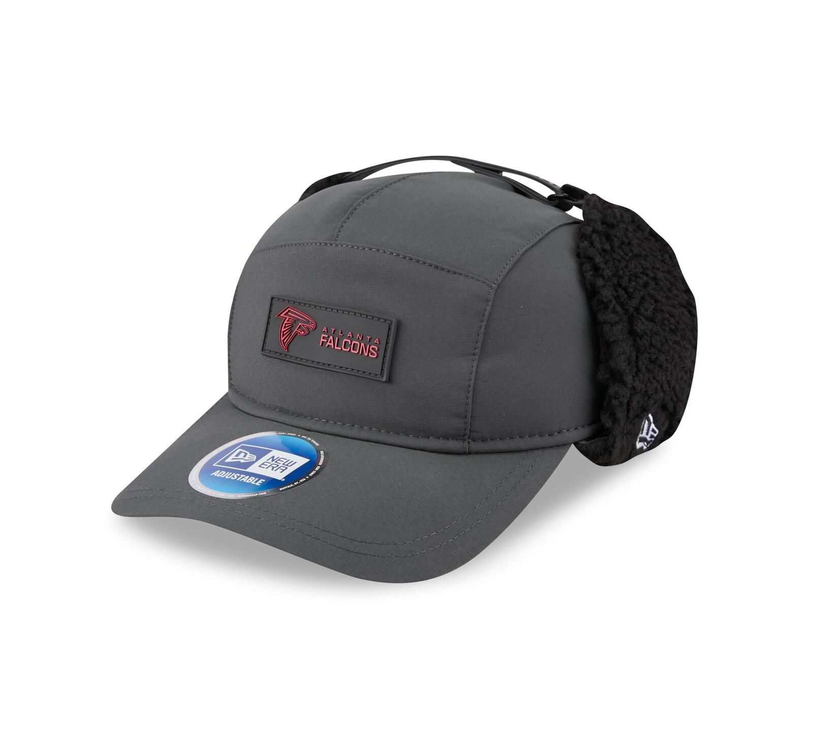 New Era Мужская кепка Atlanta Falcons 2025 Sideline Cold Weather Runner Dog Ear