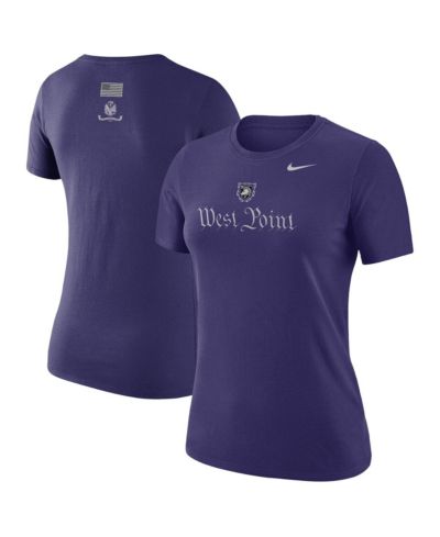 Nike Женская футболка Dri-FIT Purple Army Black Knights West Point 250 Collection