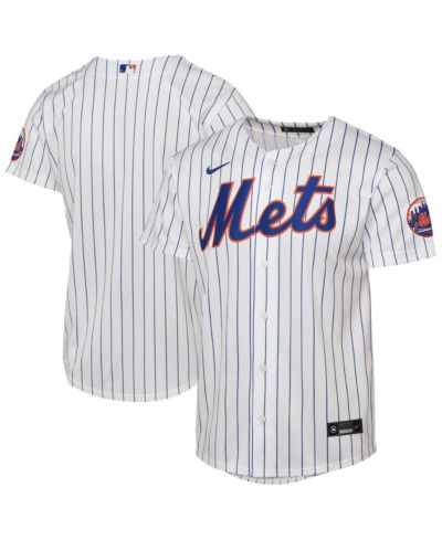 Детская игровая джерси Nike White New York Mets Home Stadium