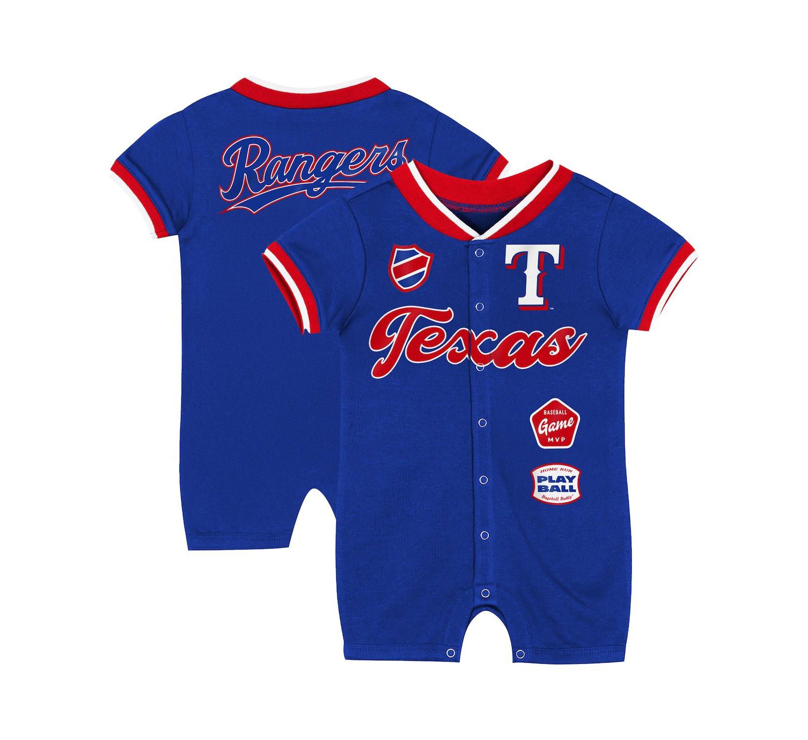 Комбинезон для детей Outerstuff Royal Texas Rangers Pinch Coverall