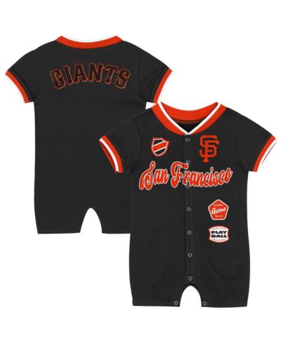 Комбинезон Outerstuff для мальчиков и девочек Black San Francisco Giants