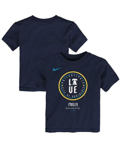 Детская футболка Nike Navy Philadelphia Phillies City Connect Logo