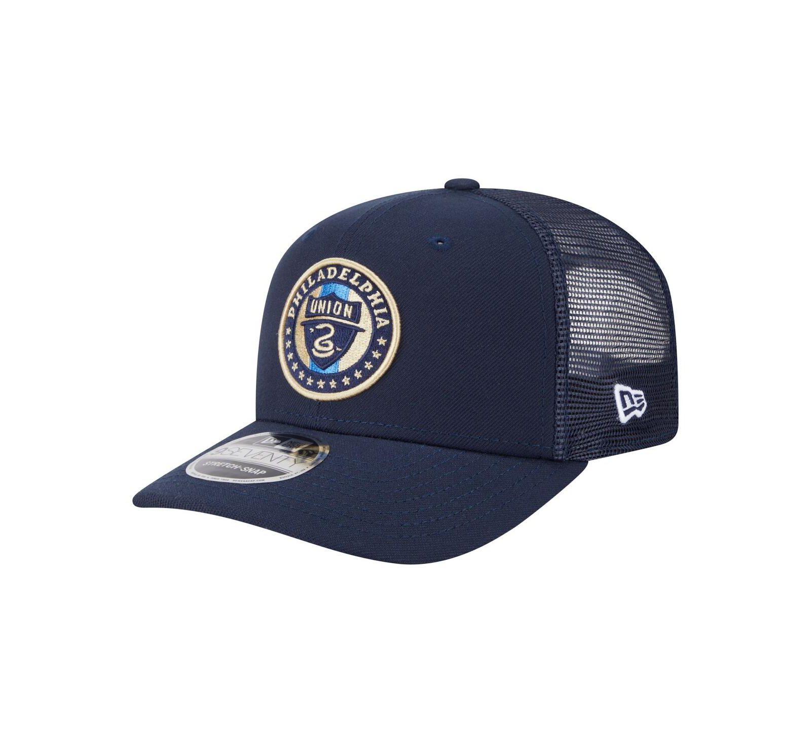 New Era Мужская кепка Philadelphia Union Jersey Hook 9SEVENTY Navy
