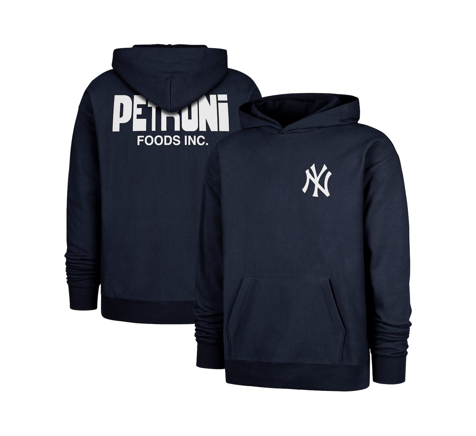 '47 Brand Мужское худи New York Yankees Petroni Backer Foundation, темно-синий