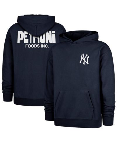 '47 Brand Мужское худи New York Yankees Petroni Backer Foundation, темно-синий