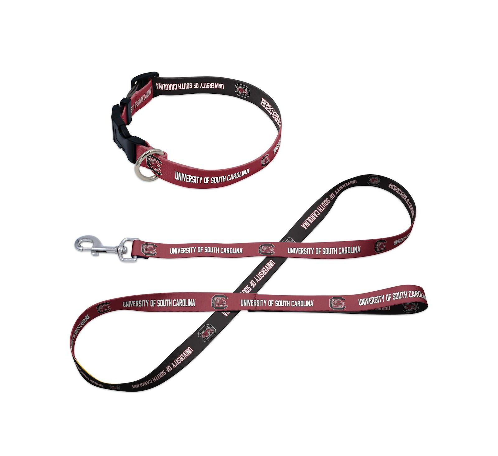 Wincraft South Carolina Gamecocks Pet Leash and Collar Set