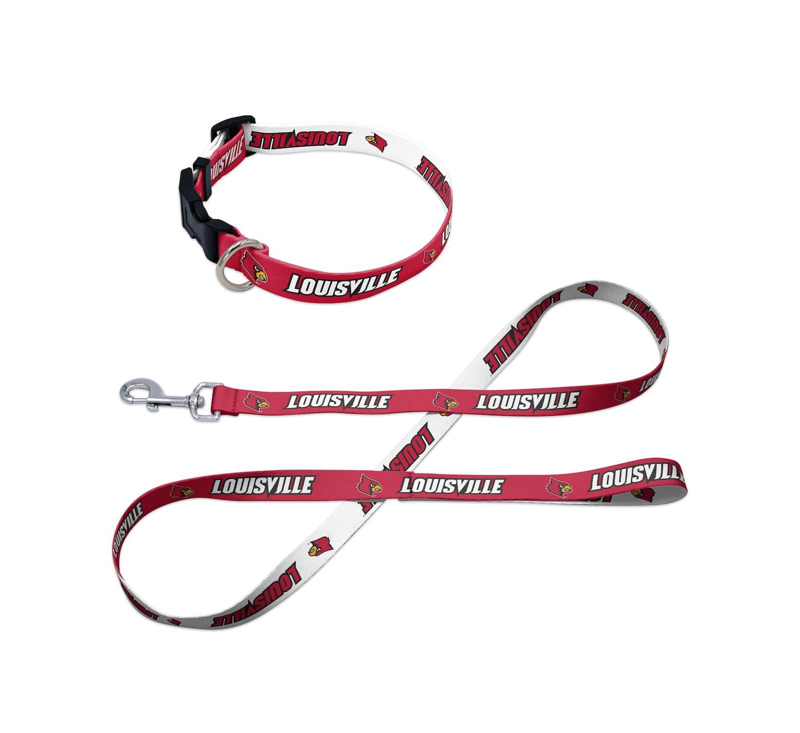 Wincraft Louisville Cardinals Pet Leash and Collar Set