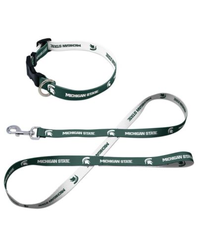 Набор поводок и ошейник Wincraft Michigan State Spartans Pet