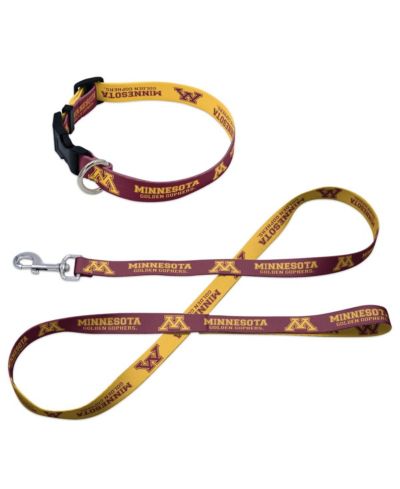 Wincraft Minnesota Golden Gophers Pet Leash and Collar Set