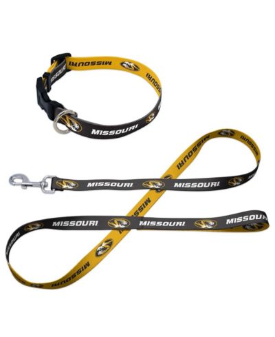 Комплект поводок и ошейник Wincraft Missouri Tigers для собак