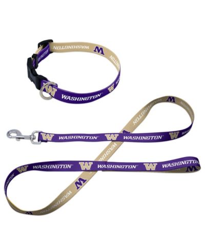 Wincraft Washington Huskies Pet Leash and Collar Set
