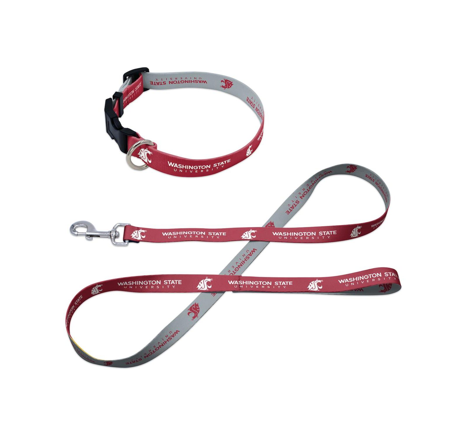 Wincraft Washington State Cougars Pet Leash and Collar Set