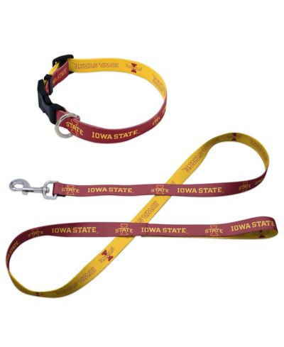 Wincraft Iowa State Cyclones Pet Leash and Collar Set