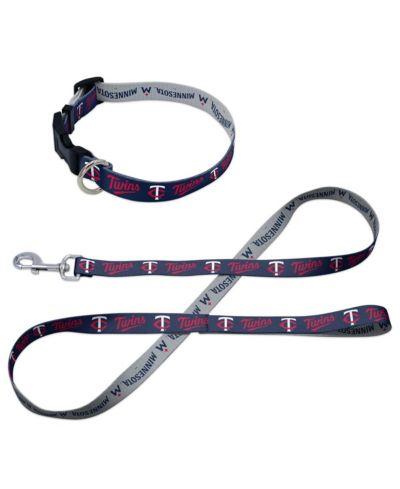 Wincraft Minnesota Twins Pet Leash and Collar Set