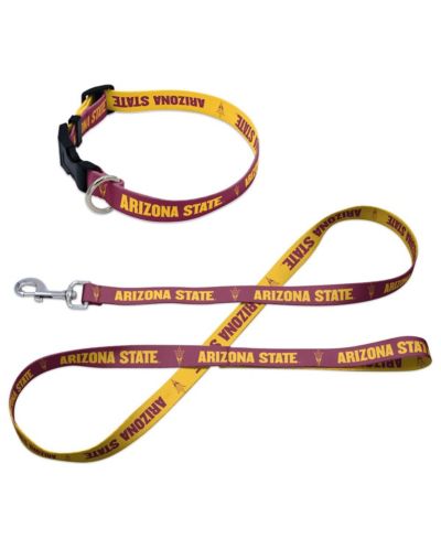 Wincraft Arizona State Sun Devils комплект поводок и ошейник для питомцев
