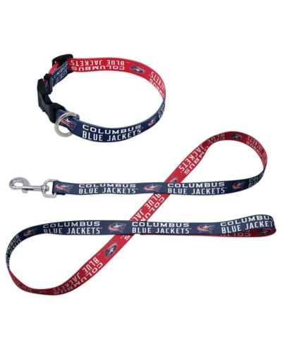 Набор ошейник и поводок Wincraft Columbus Blue Jackets