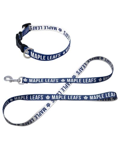 Набор из поводка и ошейника Wincraft Toronto Maple Leafs для домашних животных