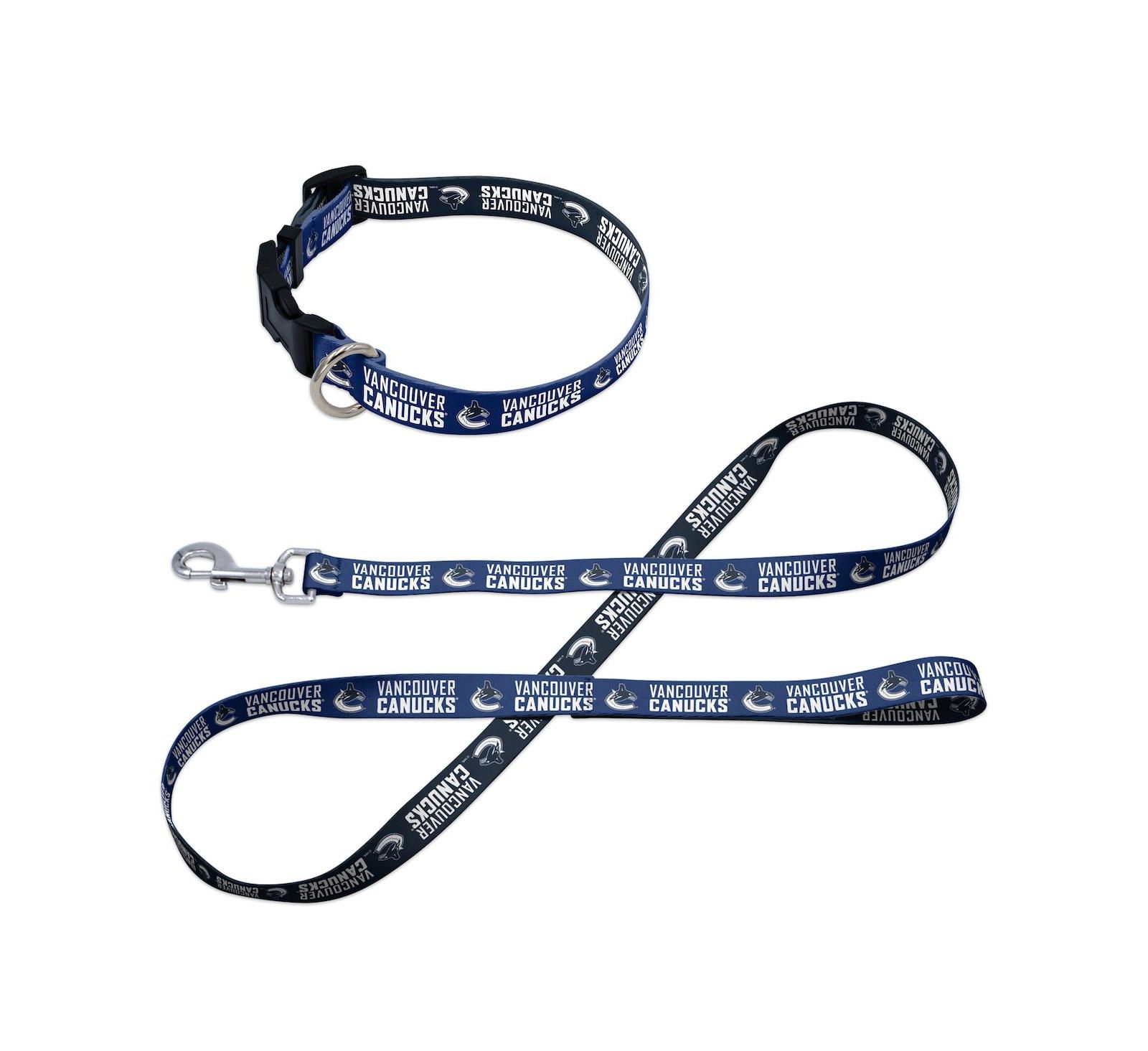 Wincraft Vancouver Canucks Pet Leash and Collar Set